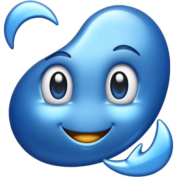 Blue tic emoji