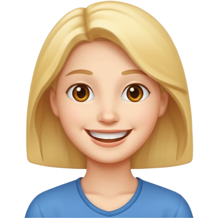 A face laughing emoji