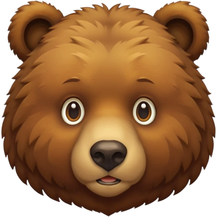 Brown bear aesthetic  emoji