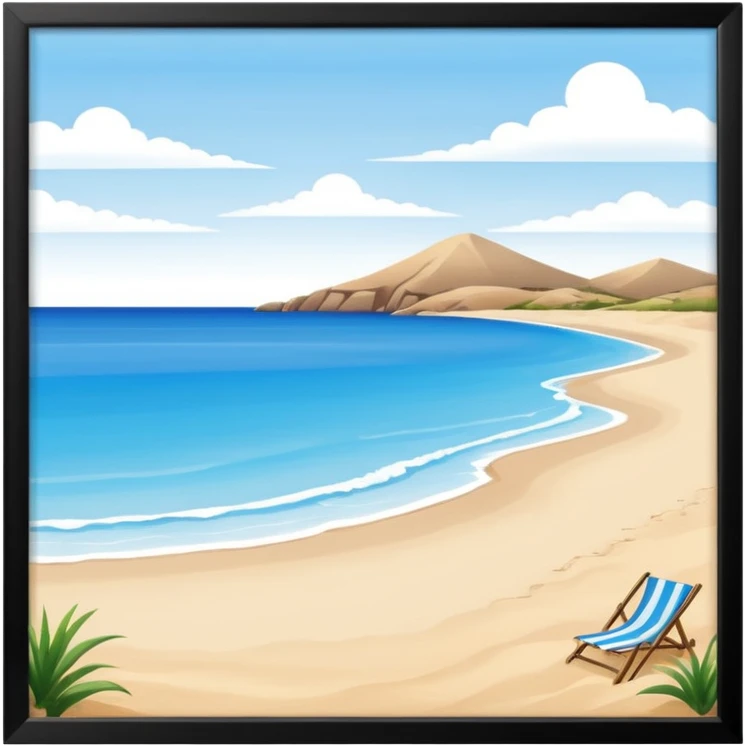 sea view emoji