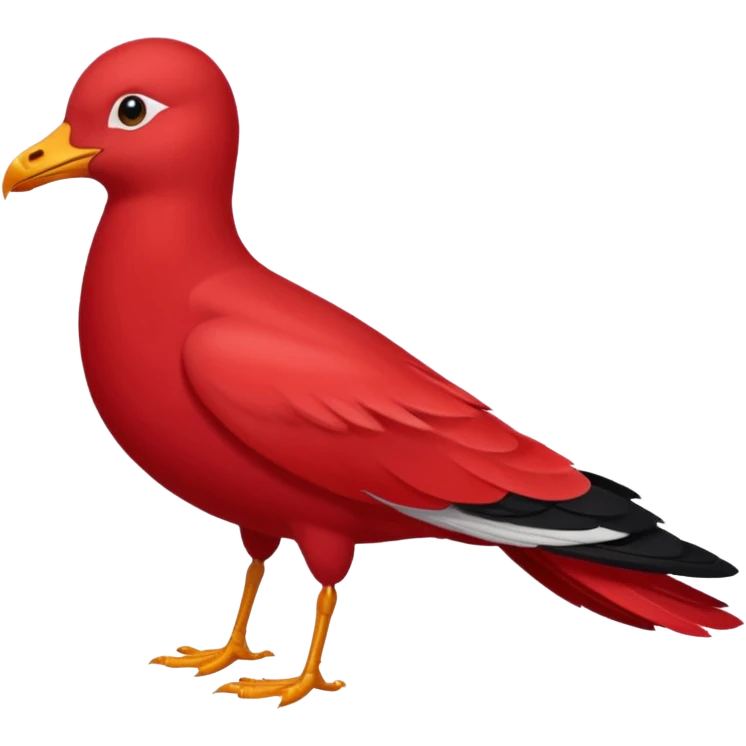 Red gul emoji