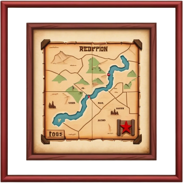 red dead redemption map icon emoji