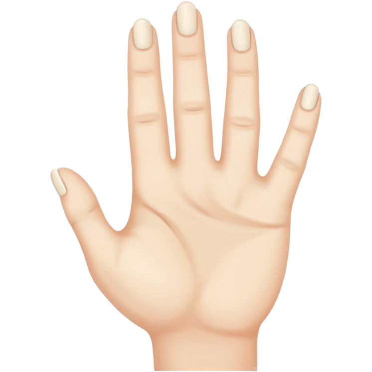 Citing hand emoji