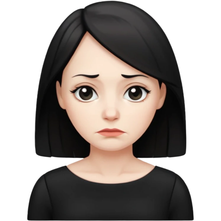Widow emoji