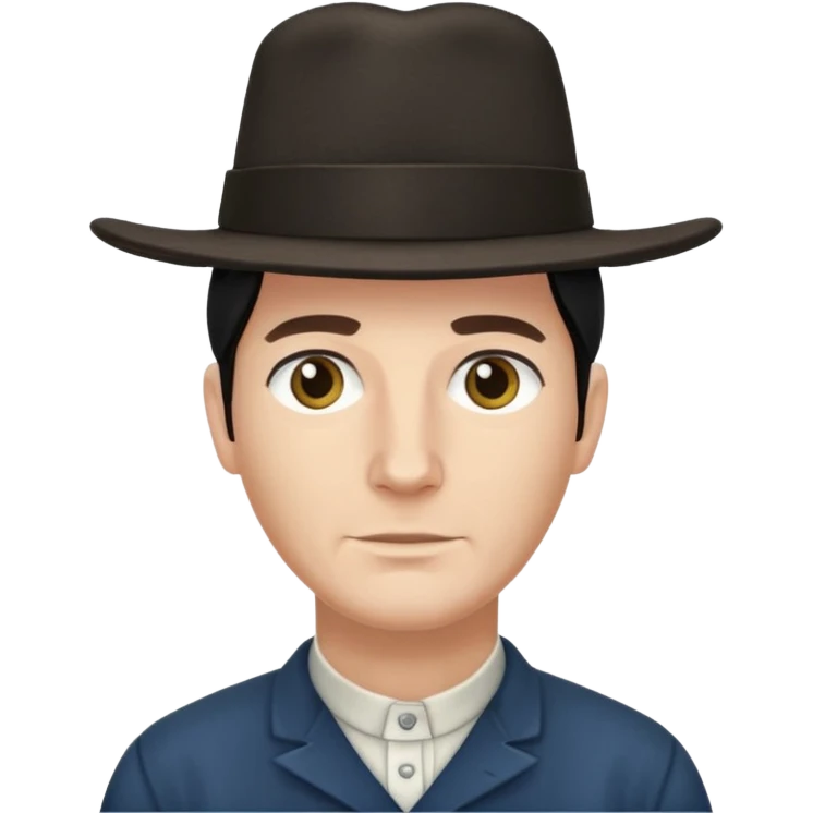 Amish man no mustache emoji