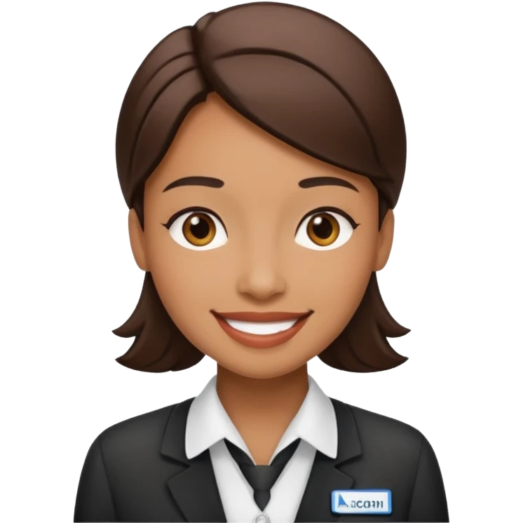 reception staff emoji