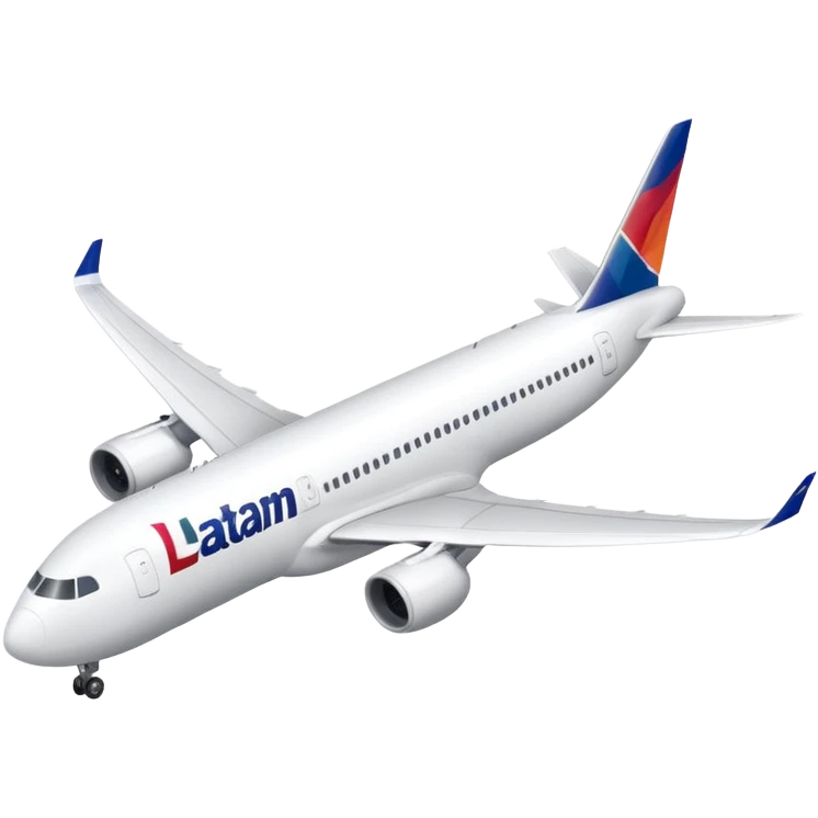 creame un avión de latam emoji