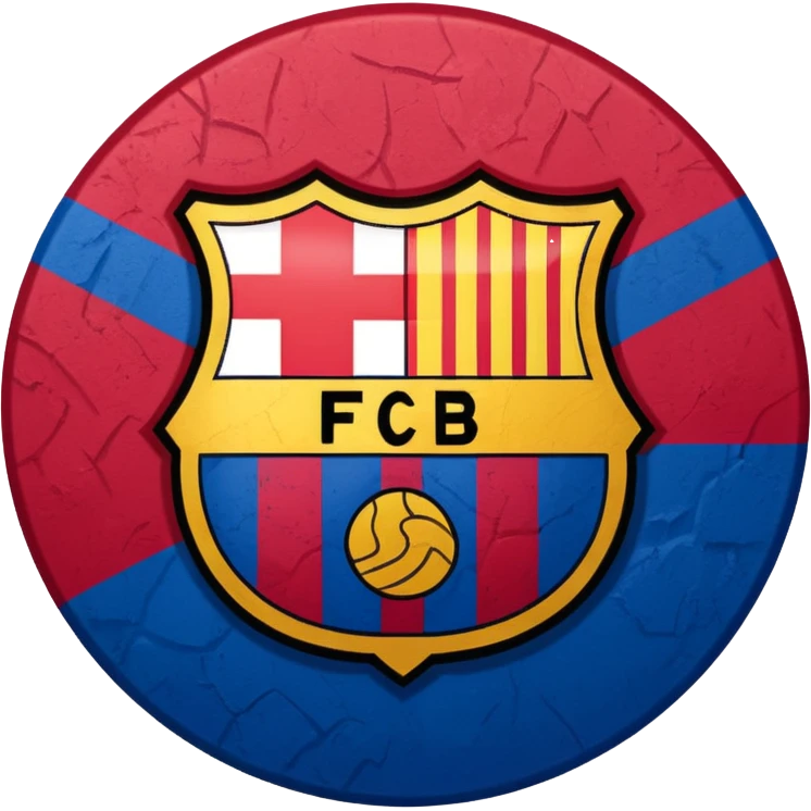 Fc Barcelona logo imoji emoji