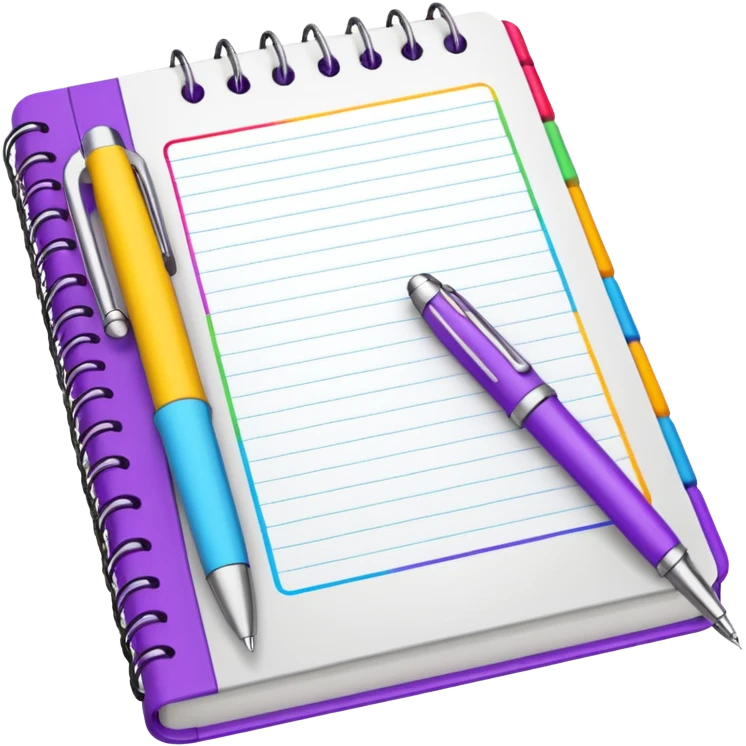 Mood tracking journal emoji