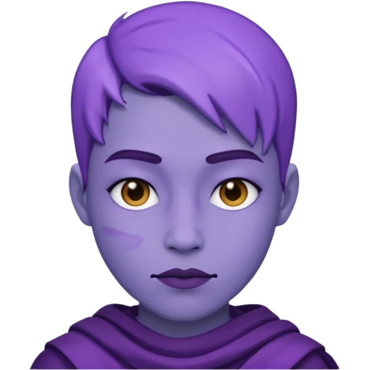 sirena roxa emoji