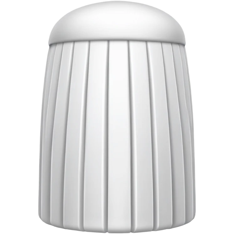 toque blanche emoji