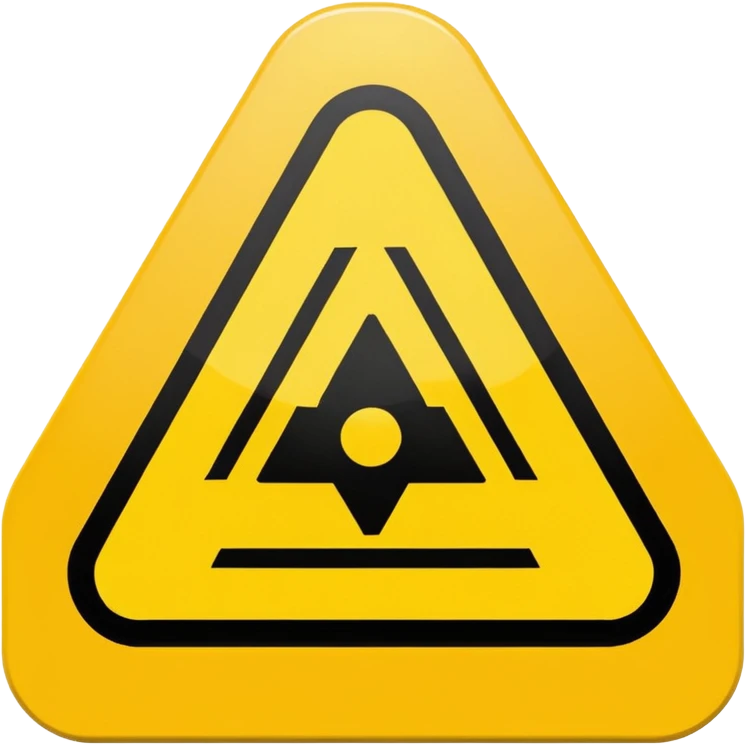 Warning emoji