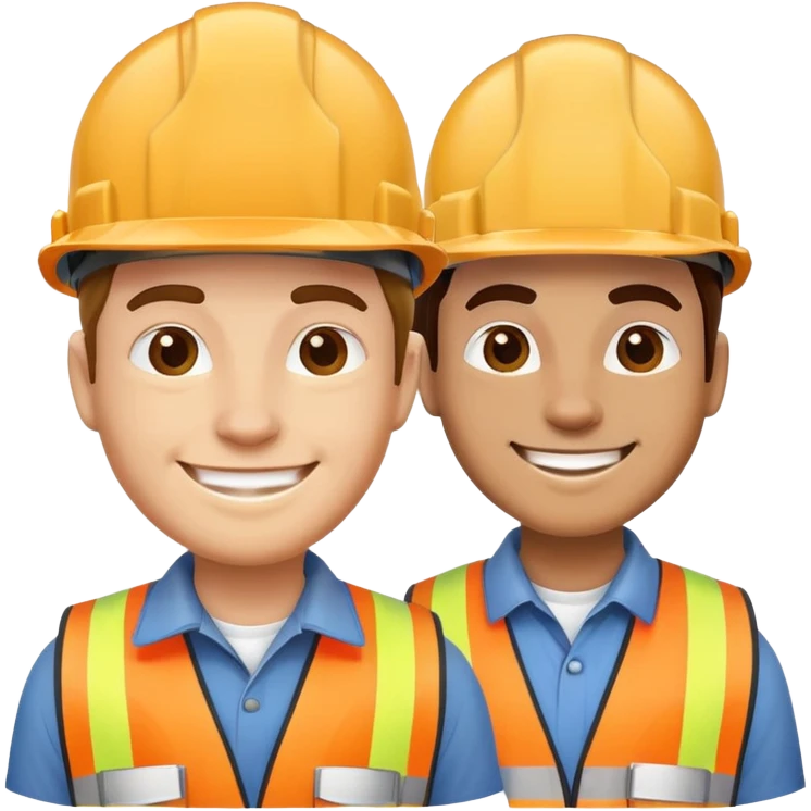 two construction workers emoji