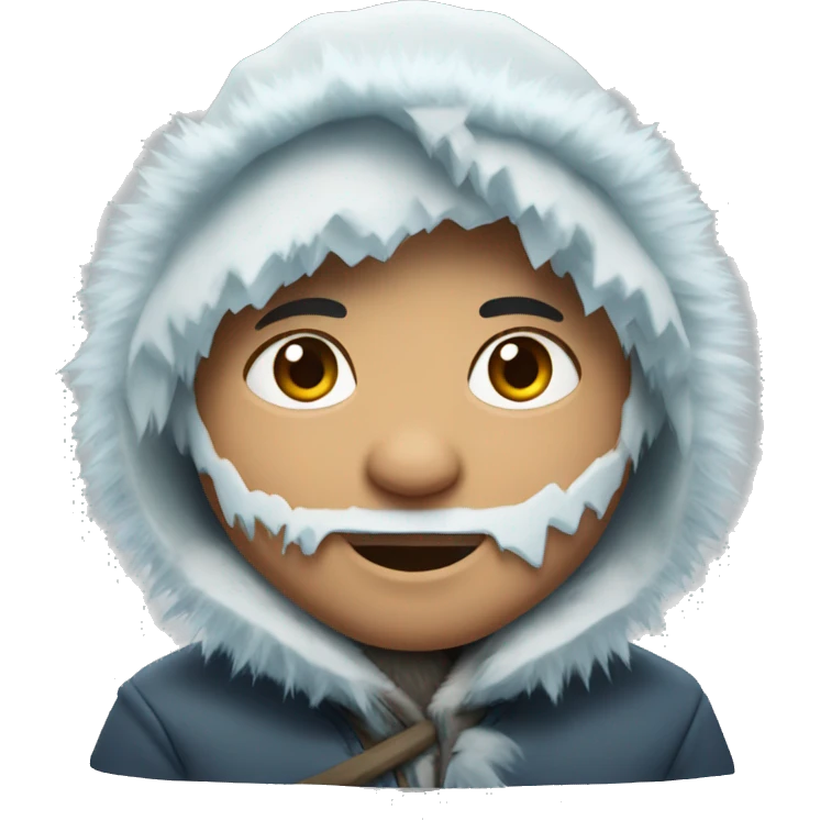 frozen eskimo emoji