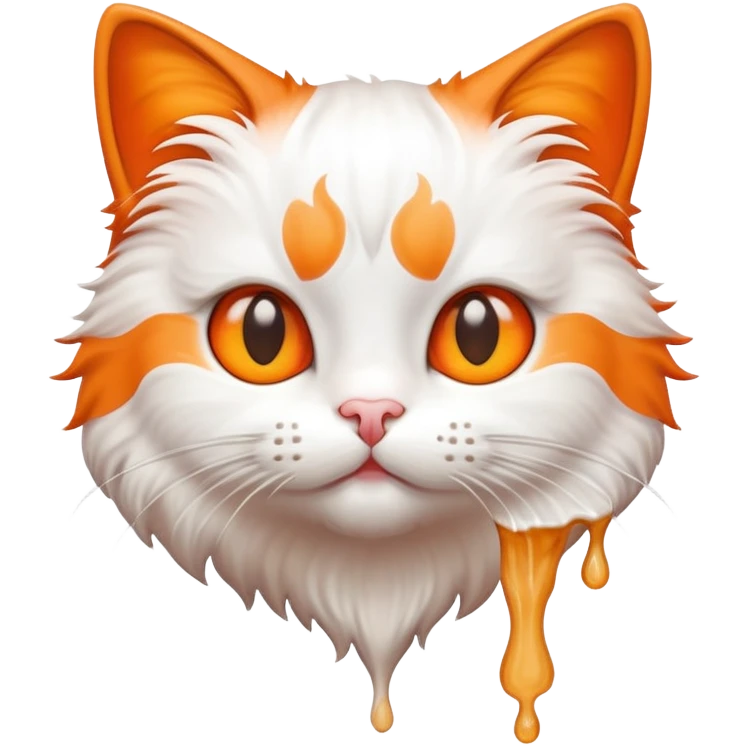 Pouring kitty emoji