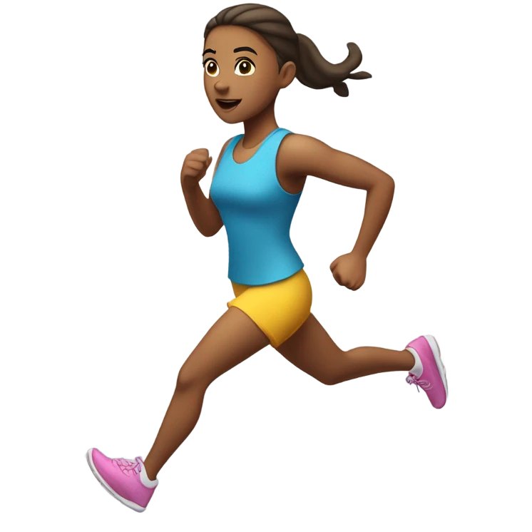 Princess going for a jog  emoji