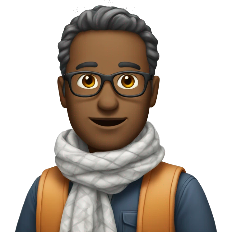 architect with scarf emoji