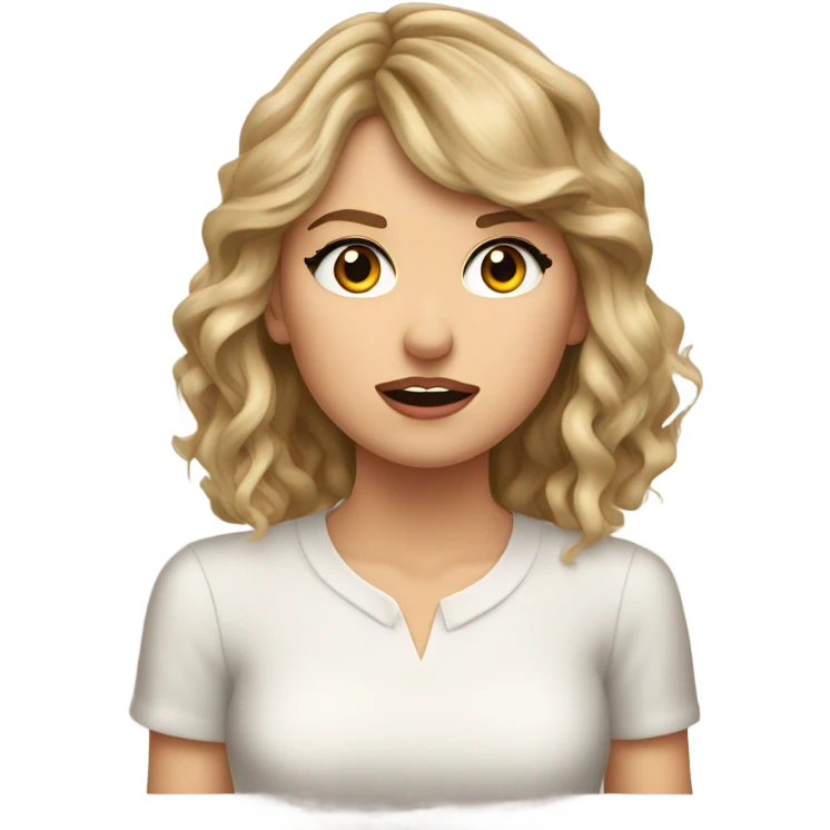 Taylor Swift with tears in her eyes emoji