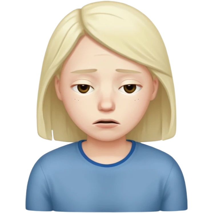 Bıktım emoji