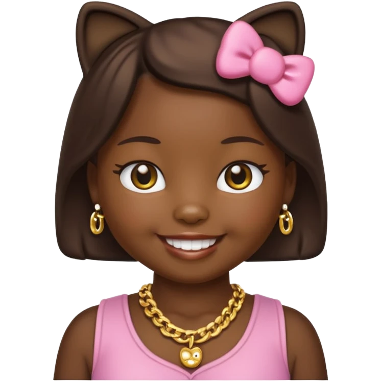 thug hello kitty emoji