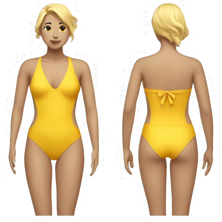 yellow swimsuit  emoji