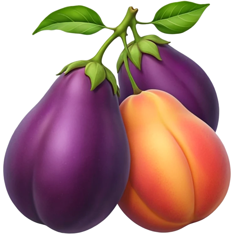 🍑🍆 emoji