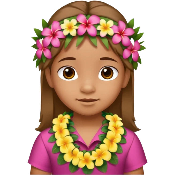 Make lilo is a kid emoji