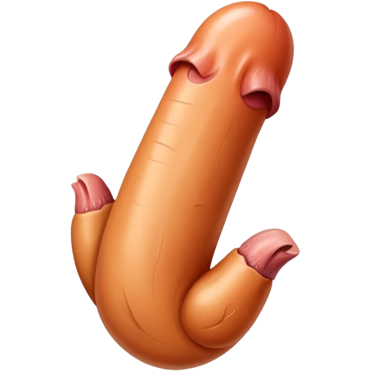 Une bite  emoji