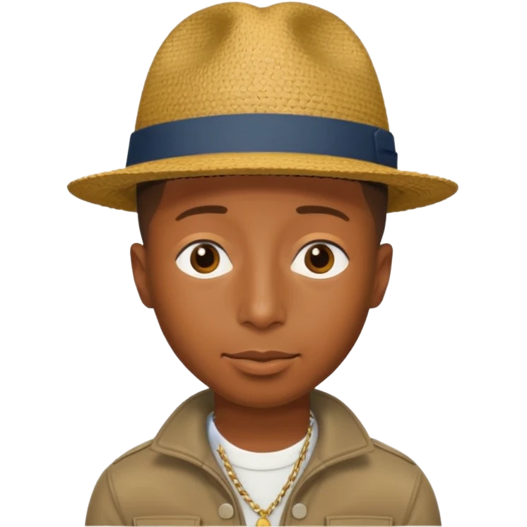 Pharrell Williams emoji