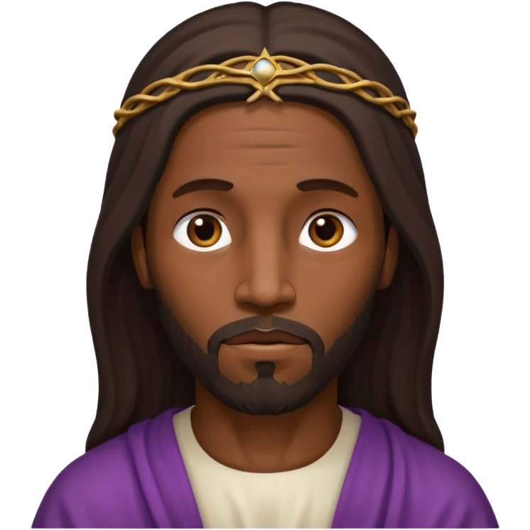 Black Jesus emoji