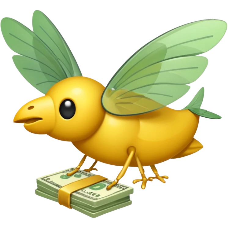 money fly emoji