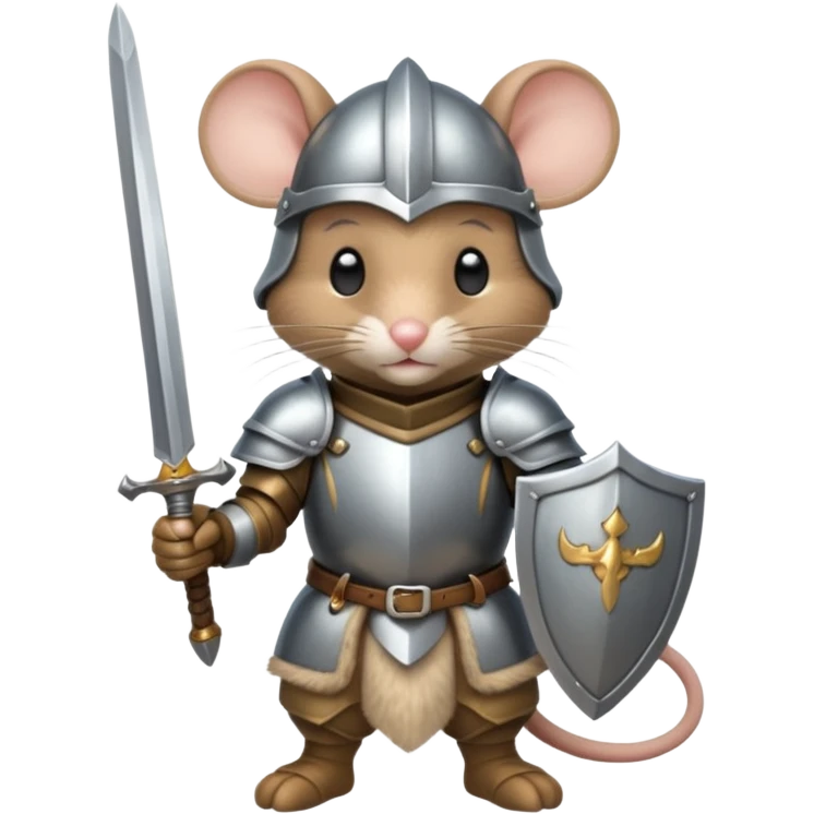 mouse knight portrait emoji