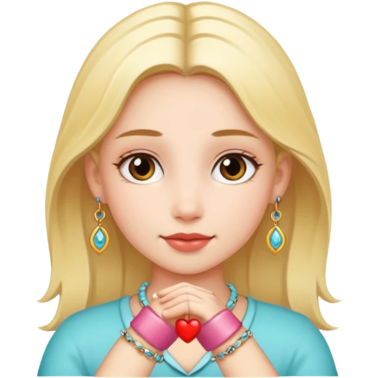 Charm Bracelet Girl emoji
