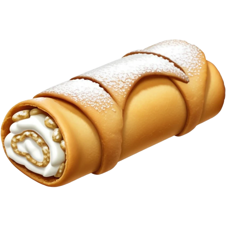 Fancy cannoli emoji