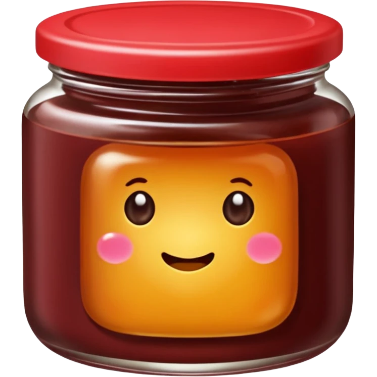 Red Bean Paste Jelly emoji