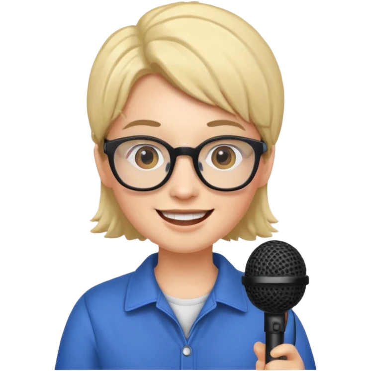 vlogger nice emoji