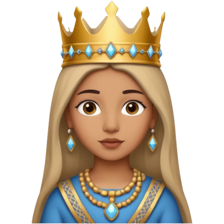 طفلة امازيغية بالتاج و التزرزيت emoji