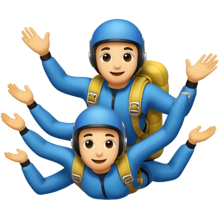 Skydiving emoji