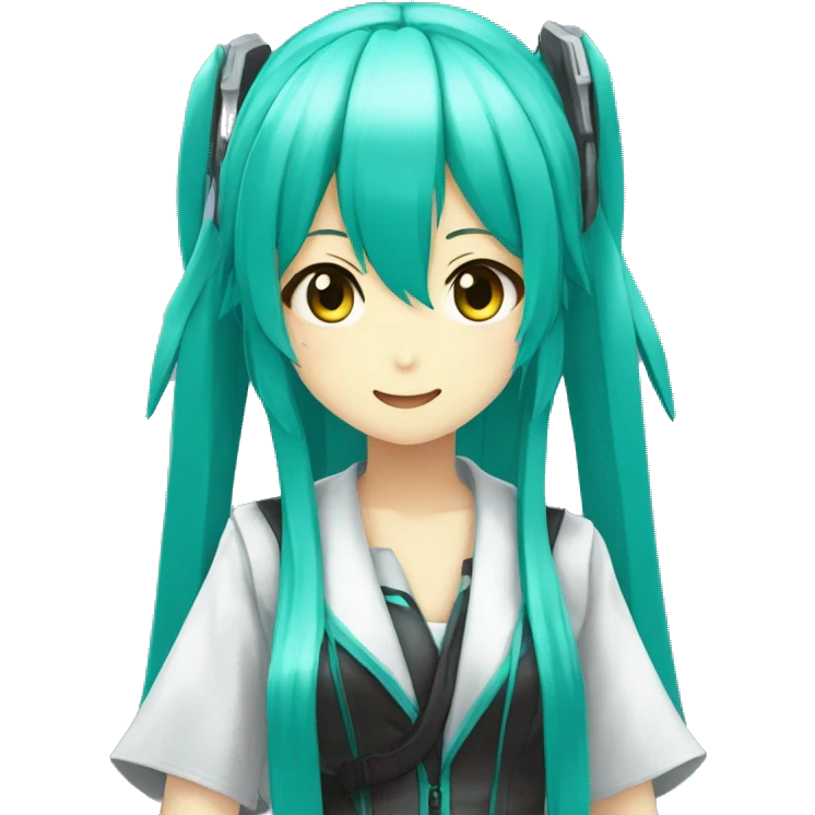 Hatsune Miku vocaloid emoji