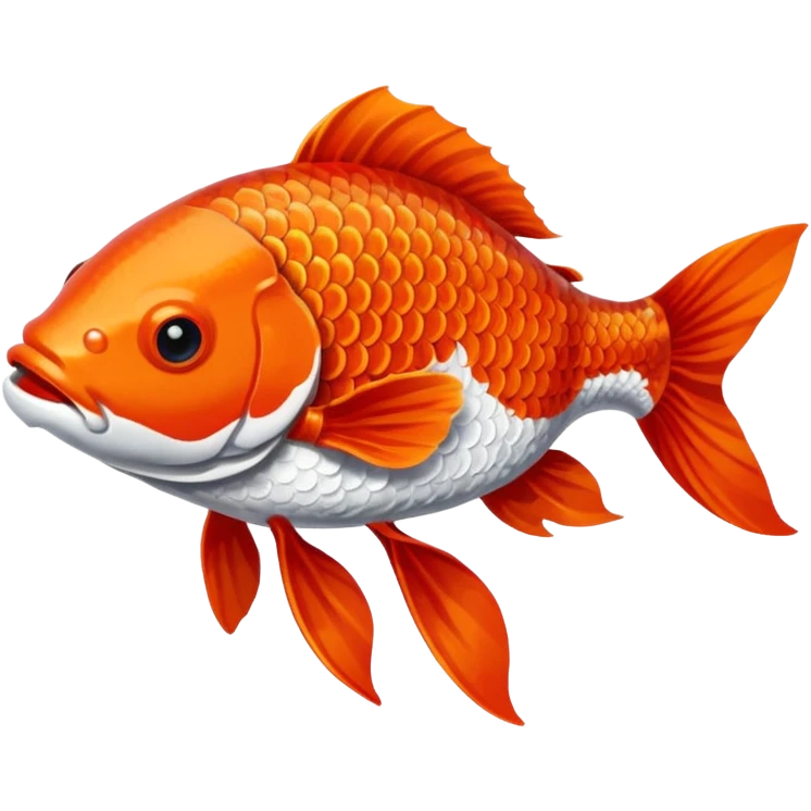 red koi fish emoji