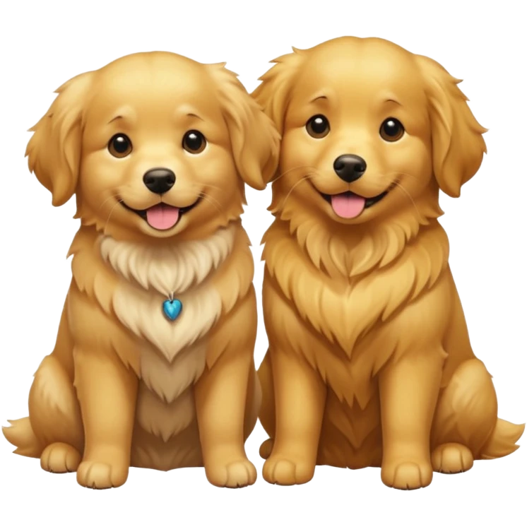 2 dog emoji