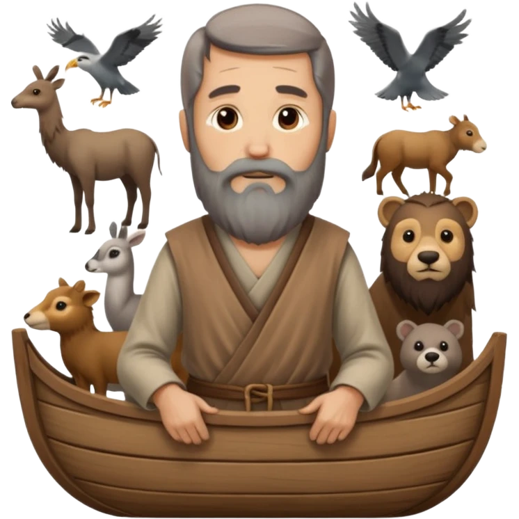 noah on the arc emoji