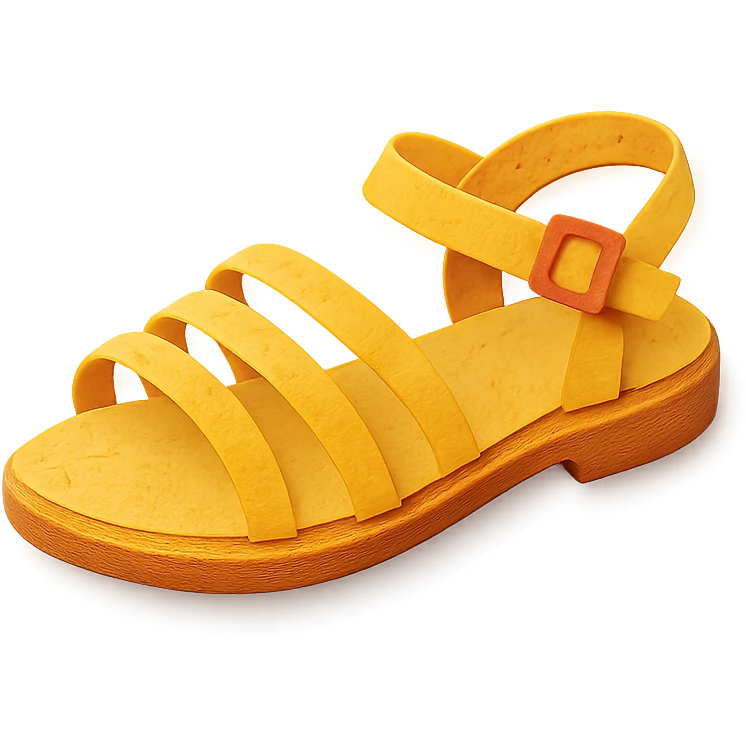 strappy sandals emoji