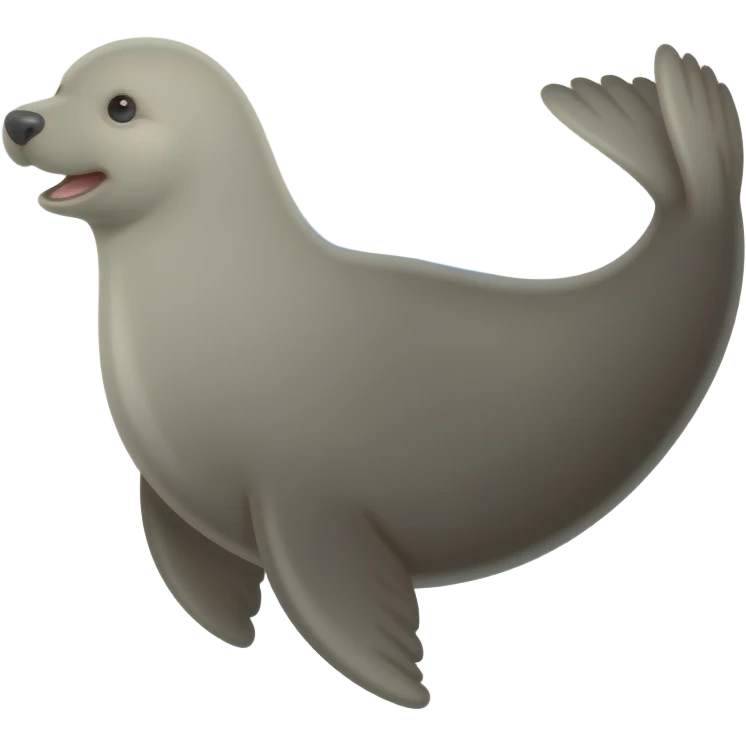 sealione spinning around emoji