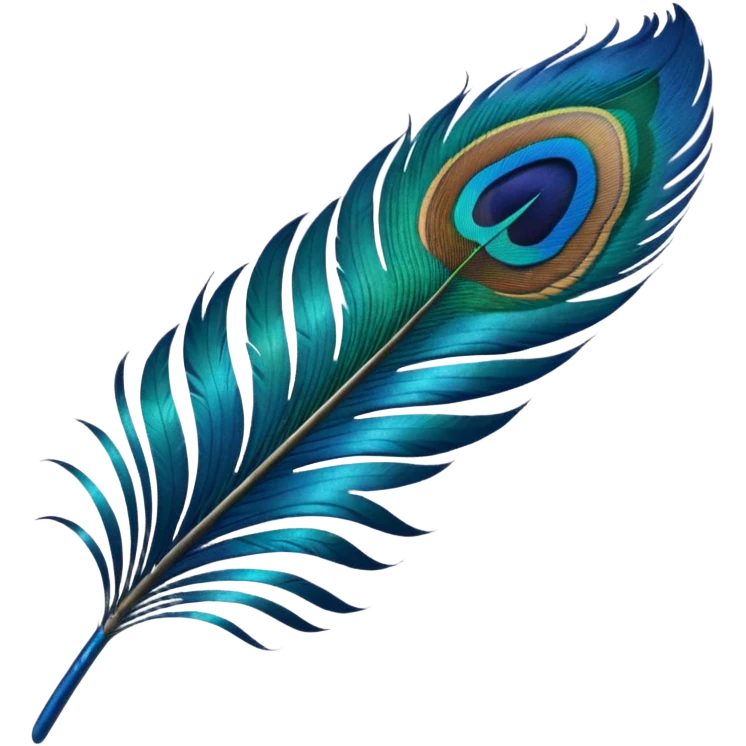 I need the single feather of peacock emoji