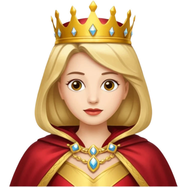 gold Cape Queen emoji