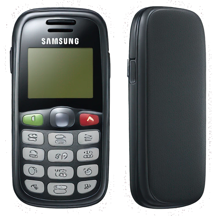samsung clamshell flip phone emoji