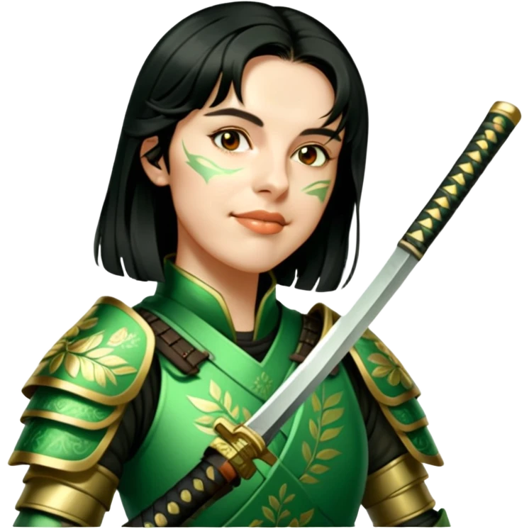 Emerald Samurai emoji