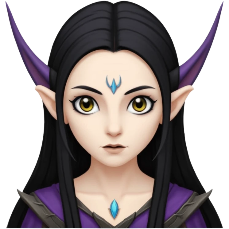 Dark elf emoji