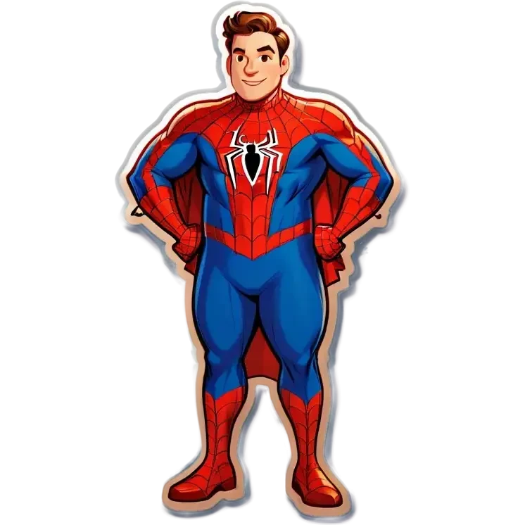 fat spiderman emoji